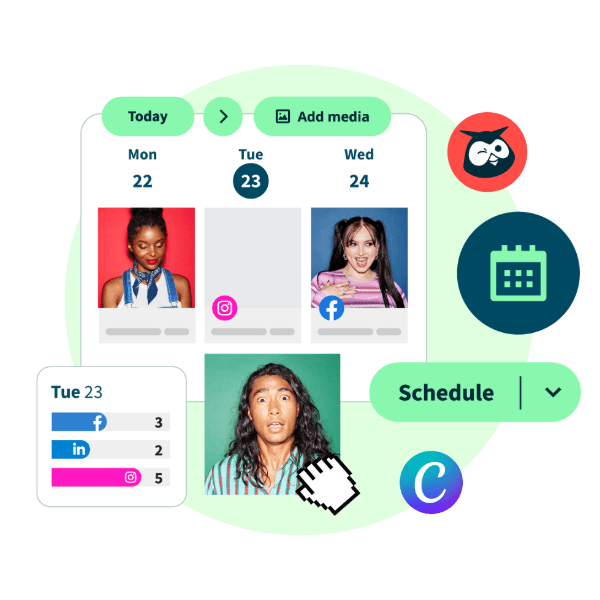 Hootsuite scheduling features