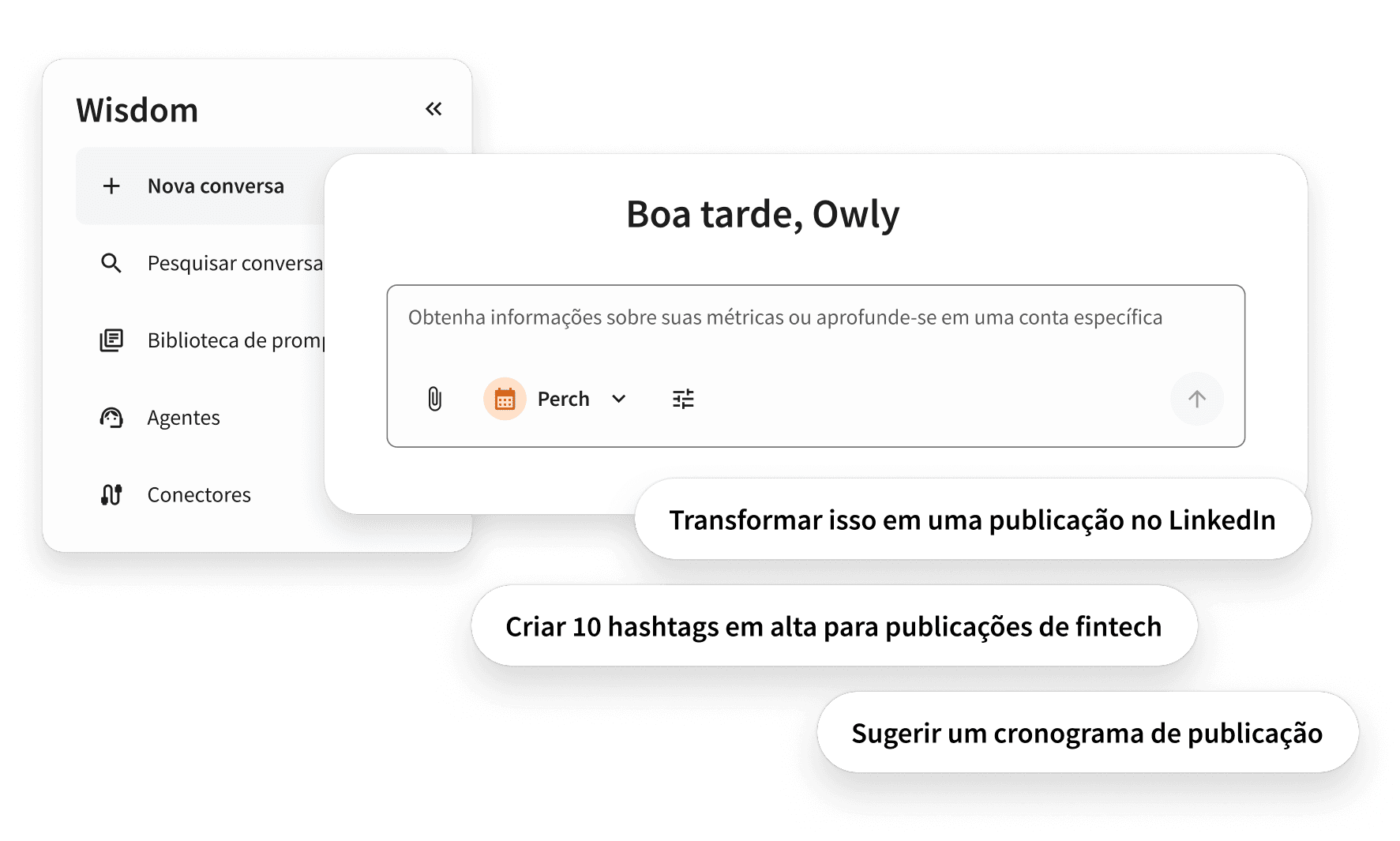 Ferramenta de escrita de IA da Hootsuite