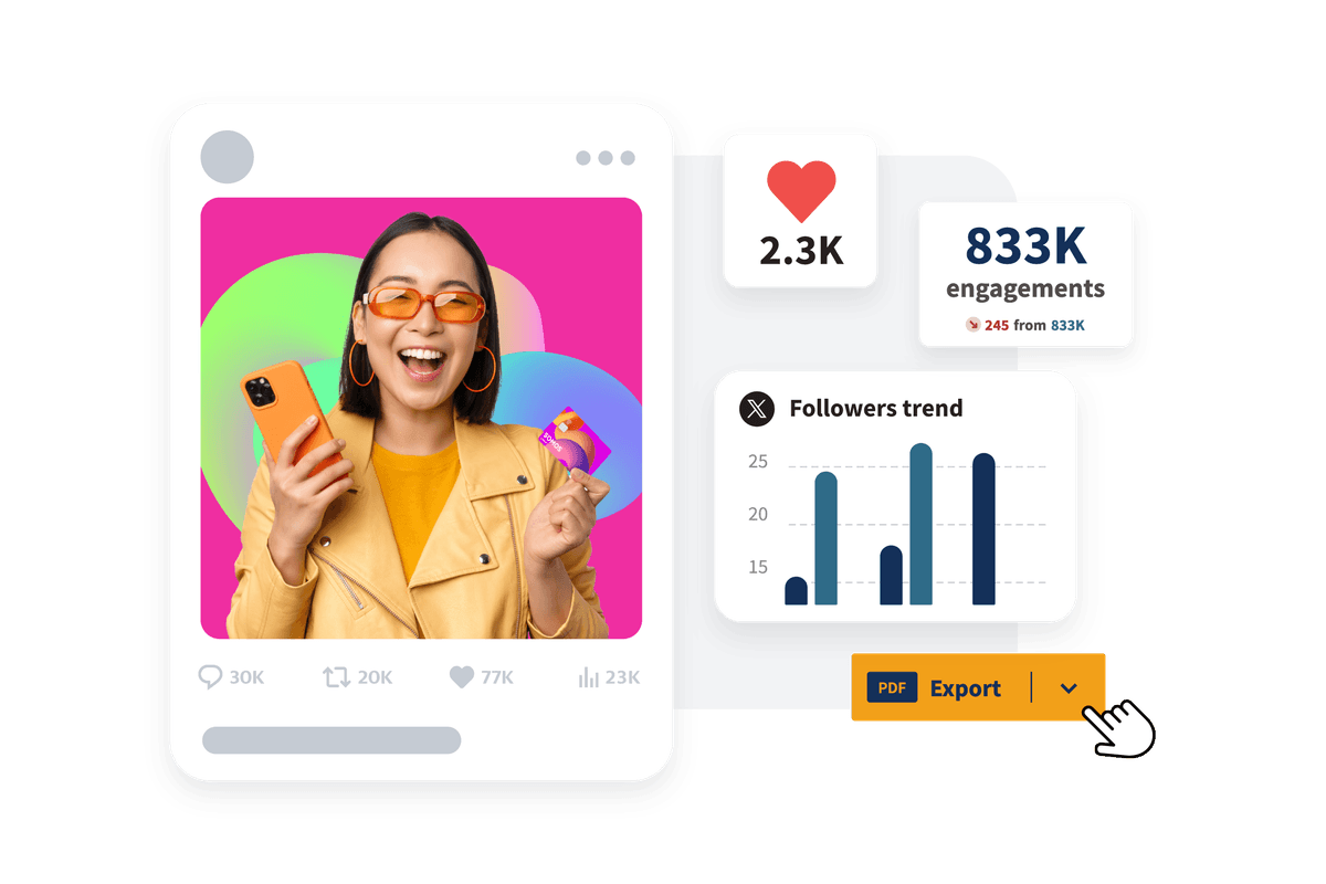 Hootsuite Twitter analytics
