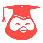 Owly wearing mortarboard