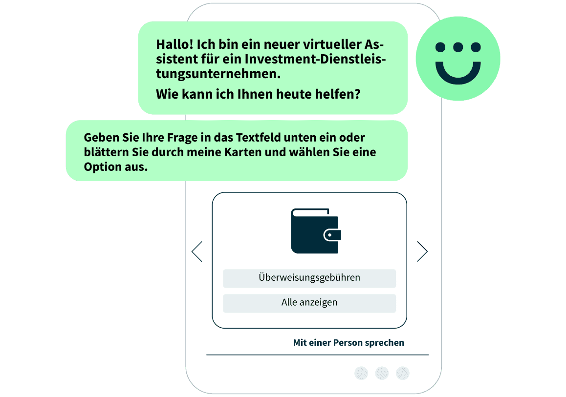 Hootsuite-Dashboard, Produktbild zur Verwendung der Chatbot-Funktion
