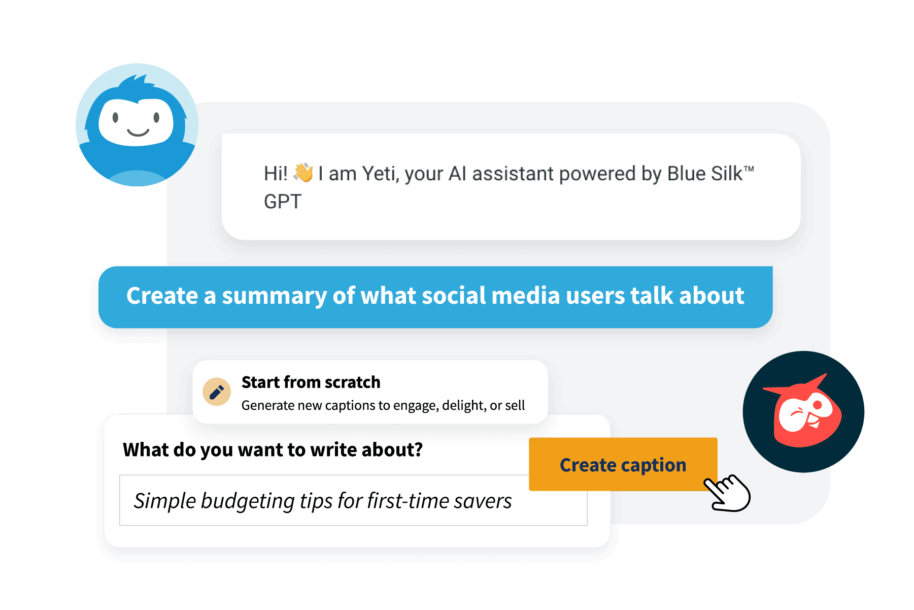 The best AI for social listening and content creation