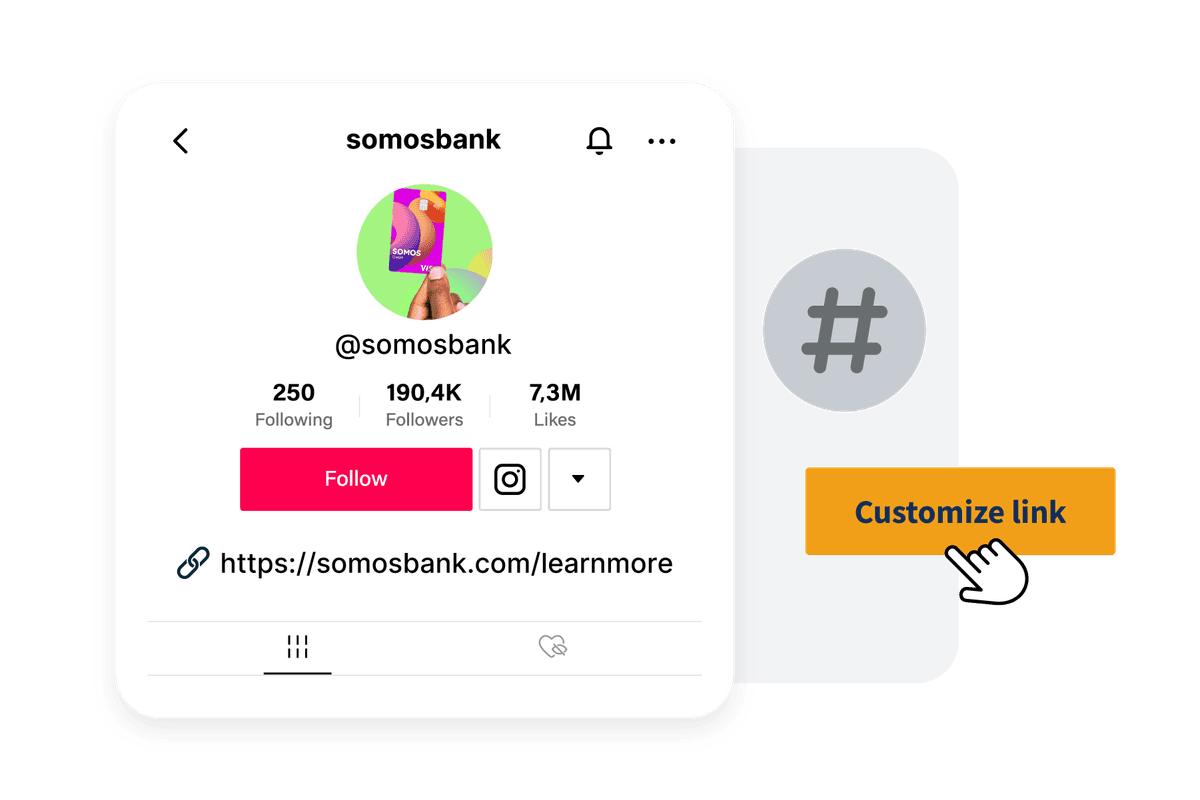 Hootsuite Link in Bio tool