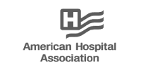 Logotipo da American Hospital Association 