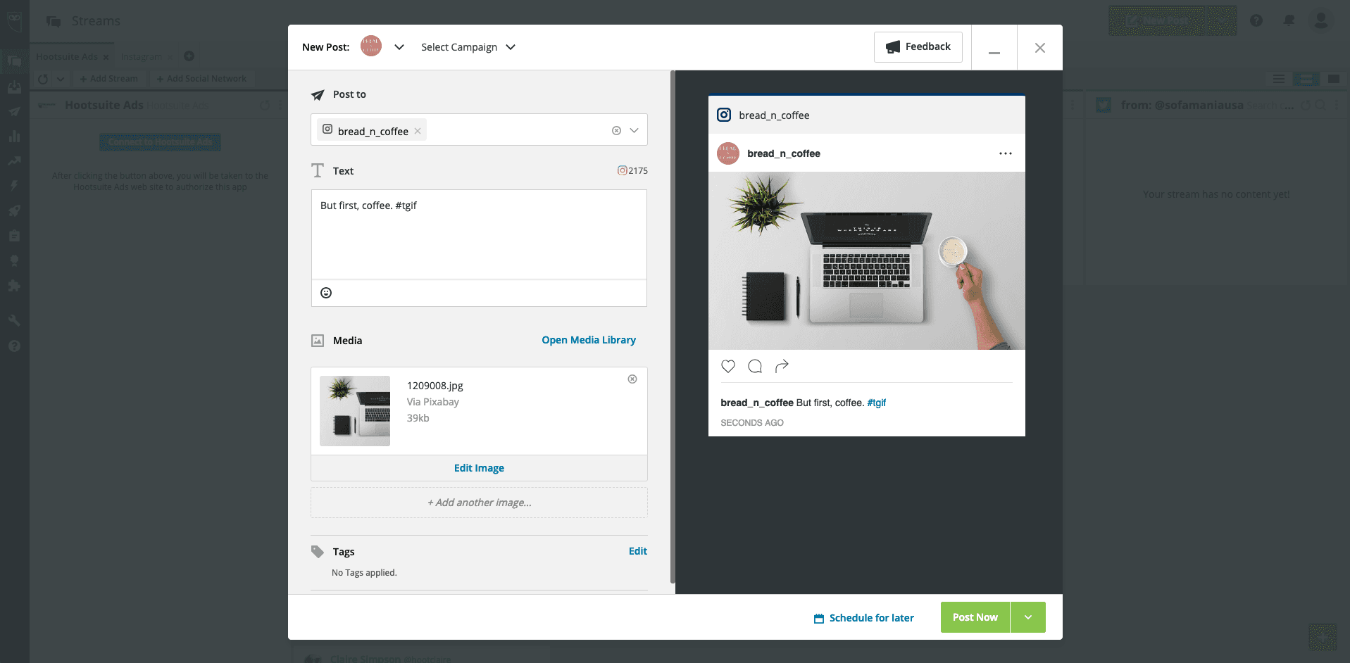 Composer Modal