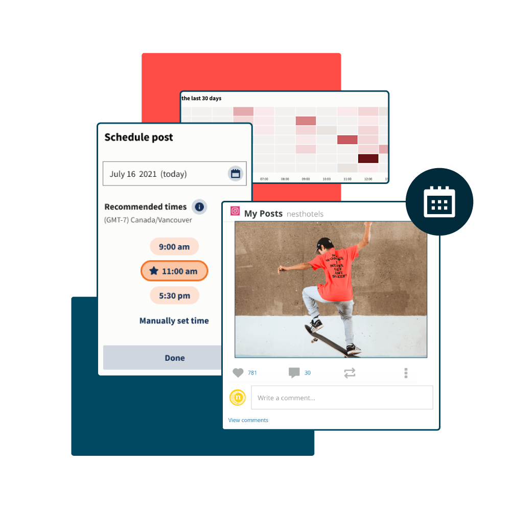 Post on time, every time