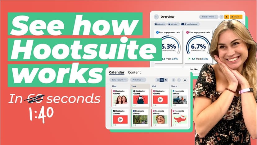 Veja como a Hootsuite funciona em 1:40